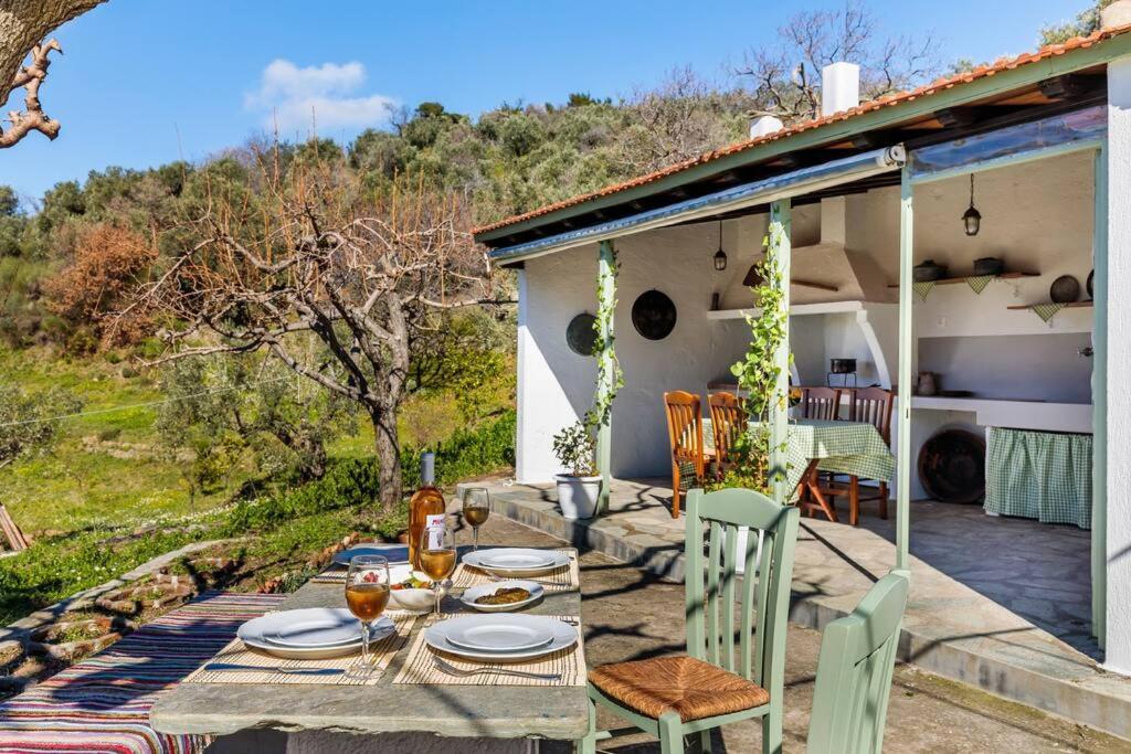 Villa Ambeli Skopelos Town Bagian luar foto